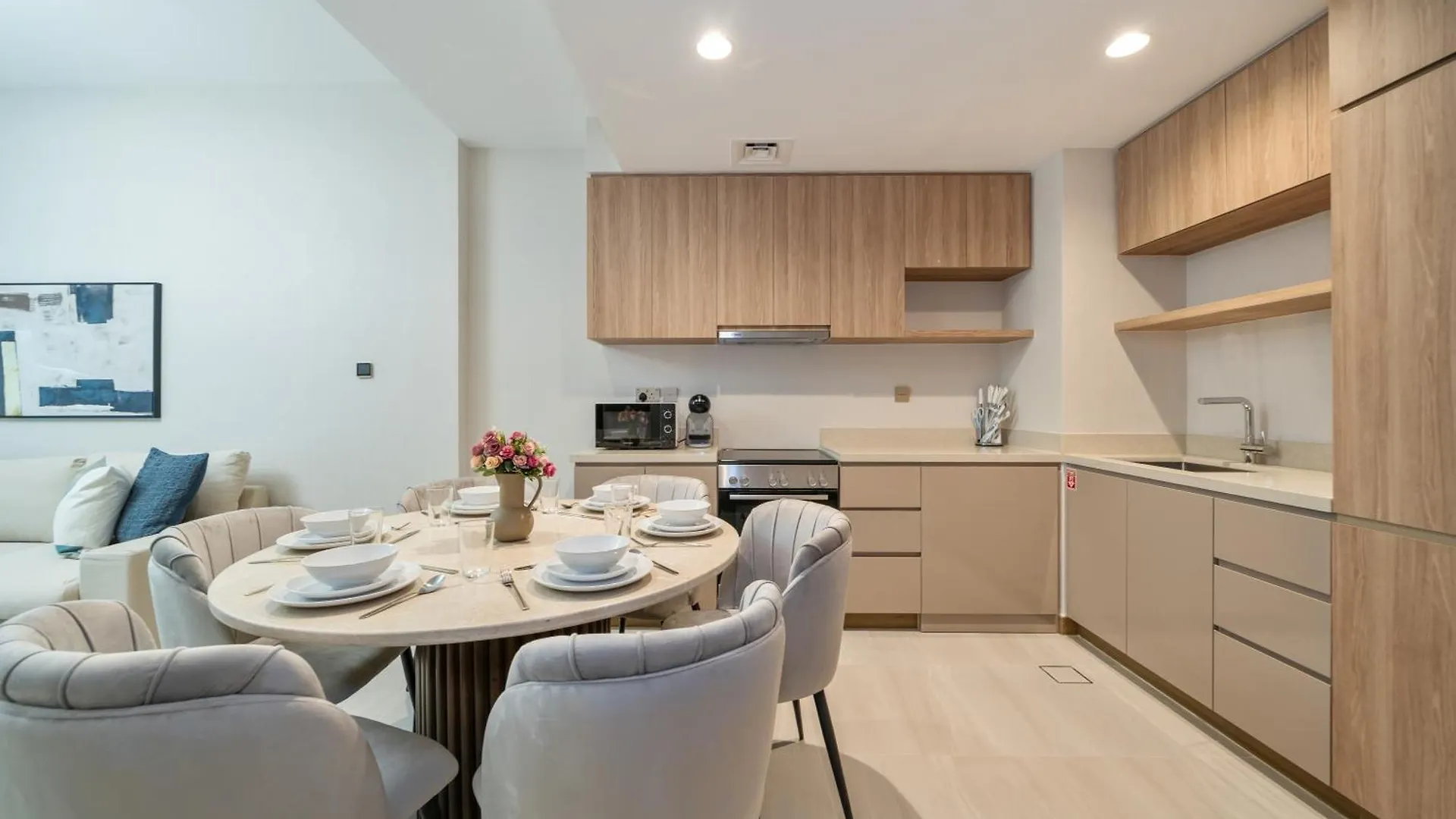 Modern 2Br Missoni Design Canal-Side Elegance Dubai Apartment